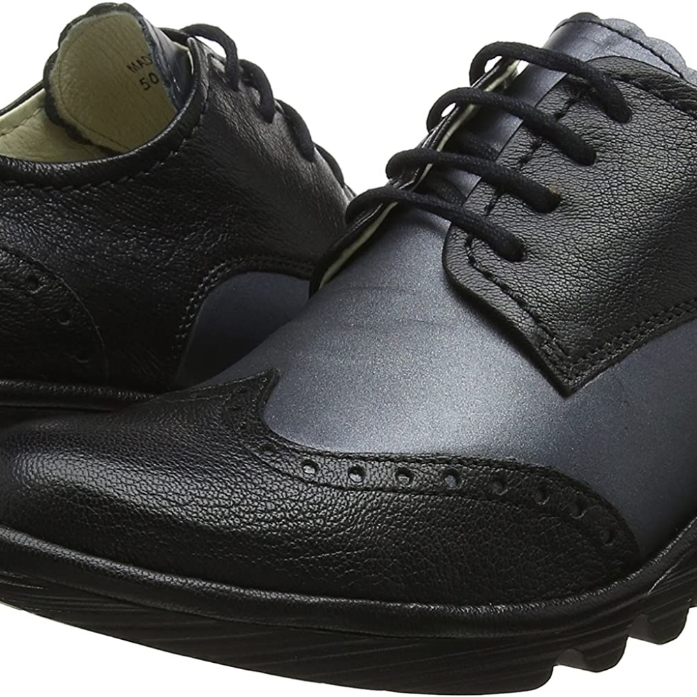 FLY LONDON  palt oxfords pewter  and black